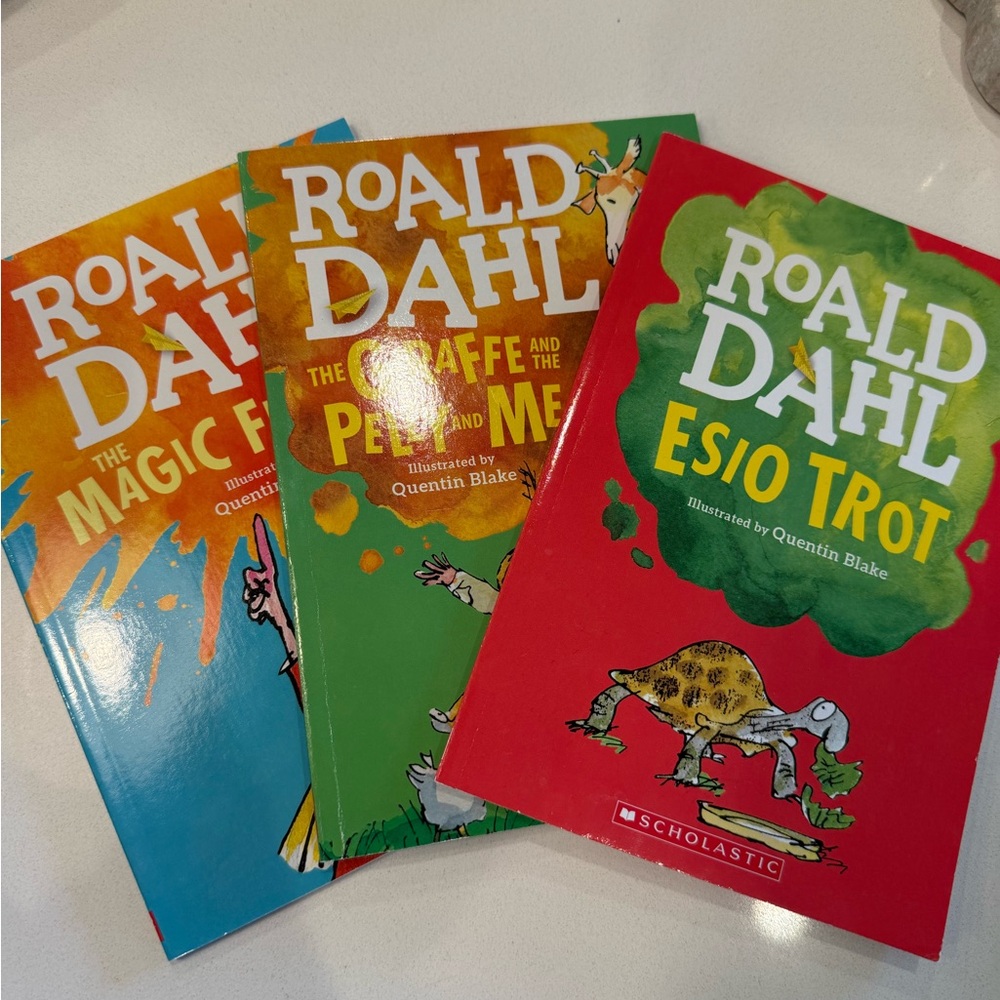 Roald Dahl Book Trio